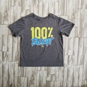 Champion 100% gray shirt
